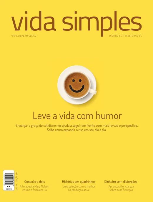 Capa da edição 285: Leve a vida com humor