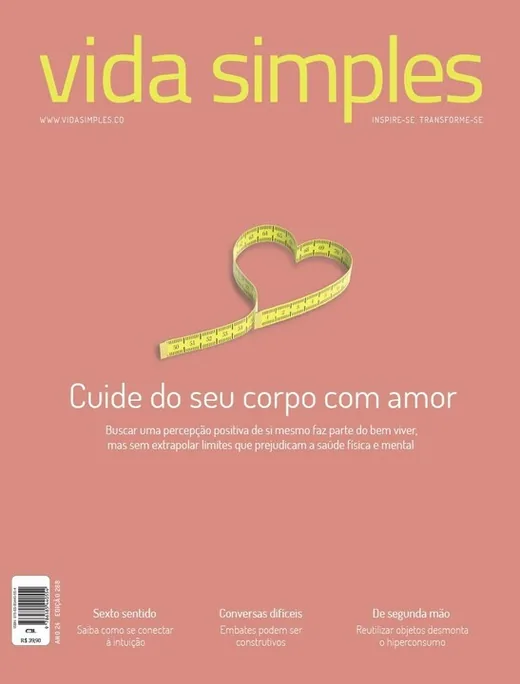 Capa da edição 288: Cuide do seu corpo com amor