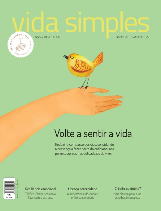 Capa da edição 294: Volte a sentir a vida