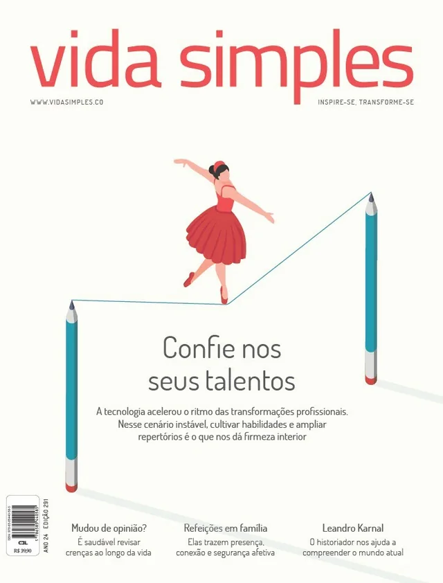 Capa da edição 291: Confie nos seus talentos
